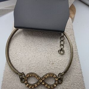 Gold Infinity Bracelet (505)